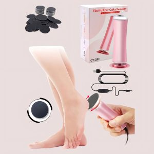 Electric Foot Callus Remover Electric Pedicure Machine Adjustable Speed with 60 Pieces Replacement Sandpaper Foot Pedicure